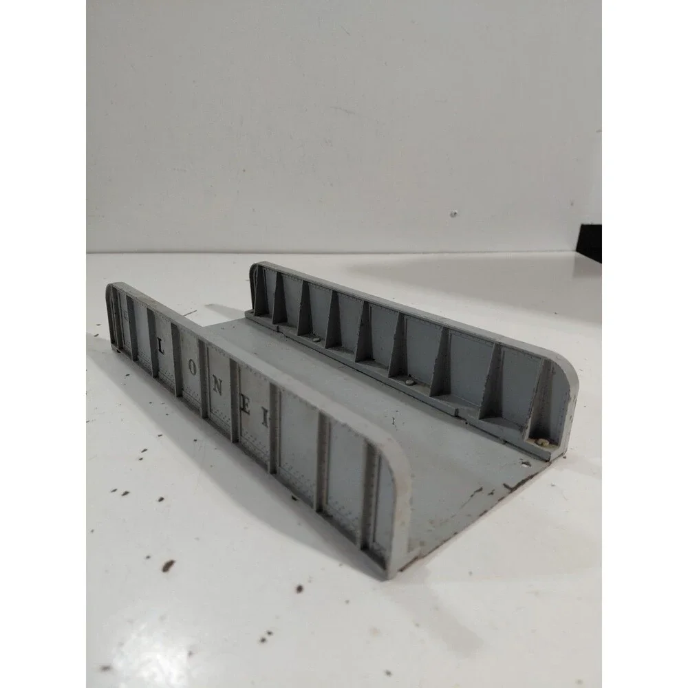 Lionel Train 314 O Gauge Model Railroad Accessory Post War Girder Bridge Grey